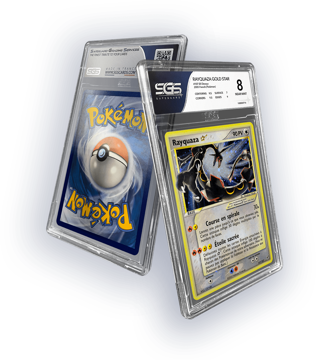 Certification trading card game - SGS SAFEGUARD GRADING SERVICES