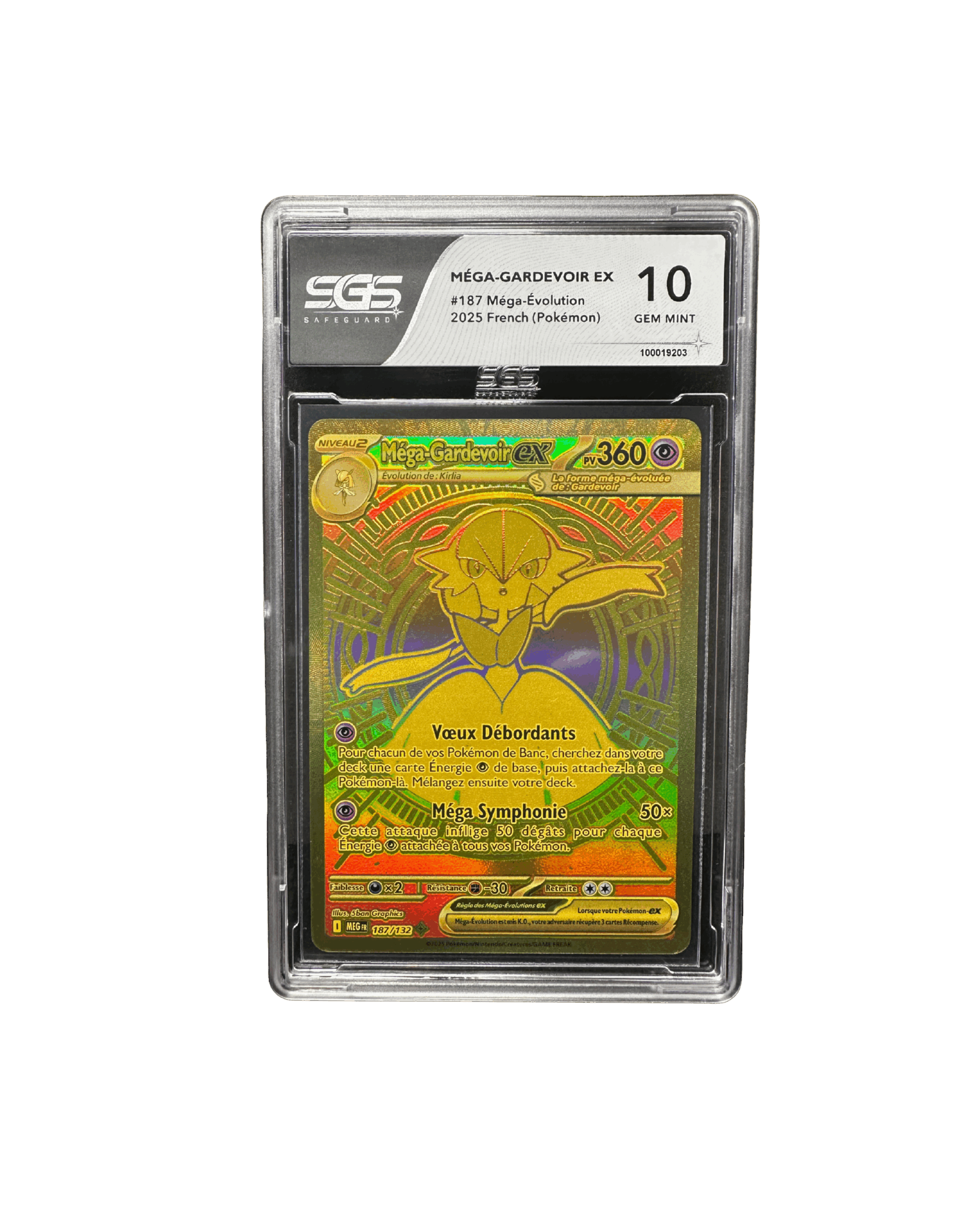 Méga-Gardevoir EX Gradée GEM MINT 10